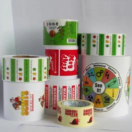 定制卷标广告标签